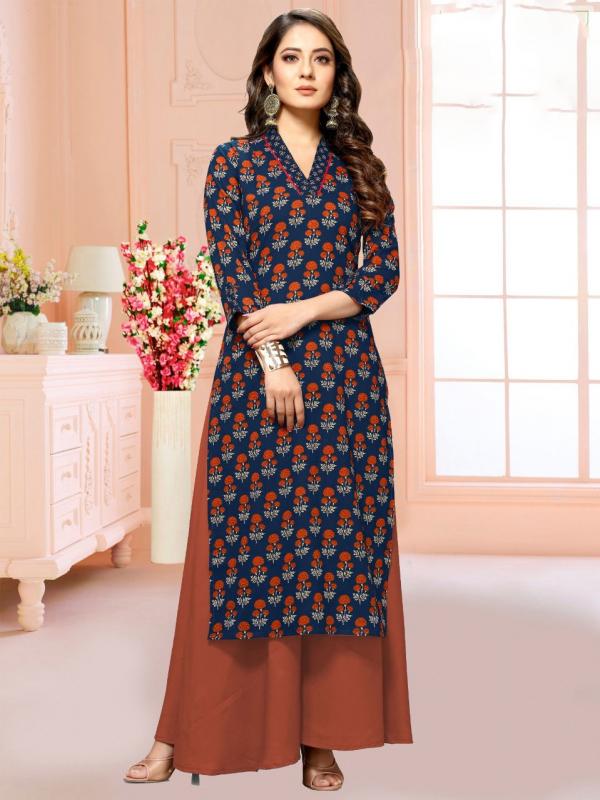 Trendy Printed 101 Casual Wear Jaipuri Printed Kurti Collection